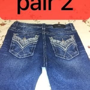 Two Brand new pairs of  women miss me jeans